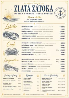 Fine Regional menu template preview
