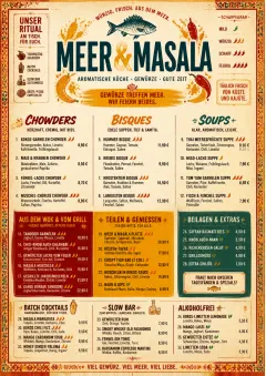 Spice Market Bold menu template preview