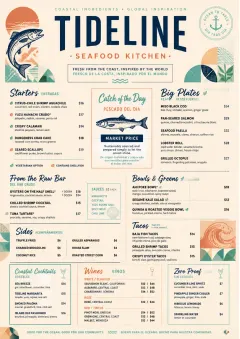 Modern Fusion menu template preview