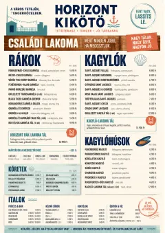 Family Style Feast menu template preview