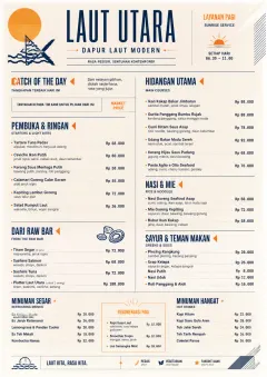 Modern Fusion menu template preview