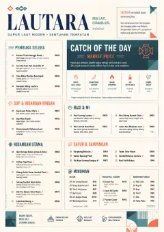 Modern Fusion menu template preview