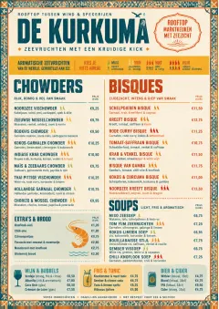 Spice Market Bold menu template preview