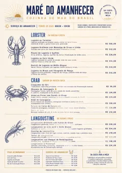 Fine Regional menu template preview
