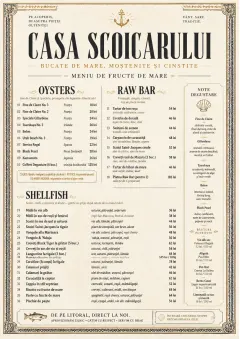 Heritage Tradition menu template preview