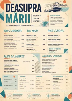 Modern Fusion menu template preview