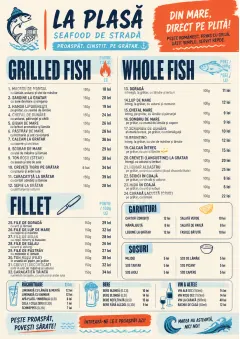 Street Stall Energy menu template preview