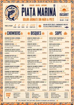 Spice Market Bold menu template preview