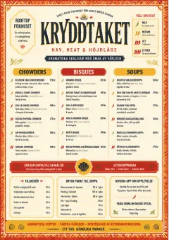 Spice Market Bold menu template preview