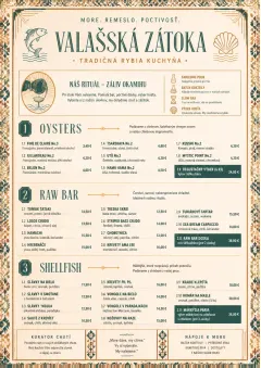 Heritage Tradition menu template preview