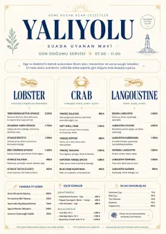 Fine Regional menu template preview