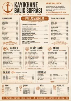 Family Style Feast menu template preview