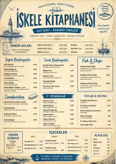 Coastal Regional menu template preview