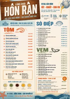Family Style Feast menu template preview