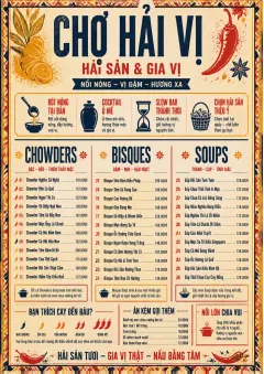 Spice Market Bold menu template preview