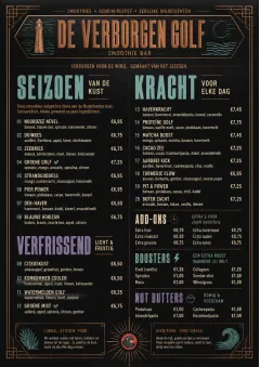 Speakeasy Spirits menu template preview