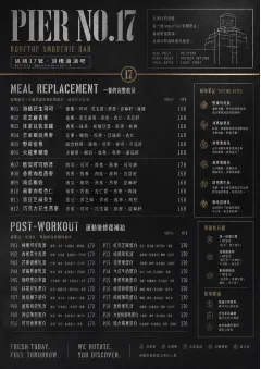 Industrial Craft menu template preview