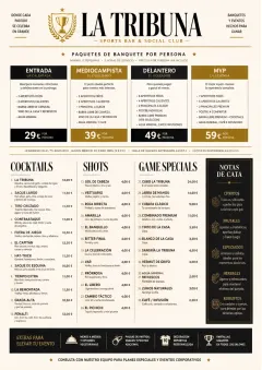 Banquet Catering menu template preview