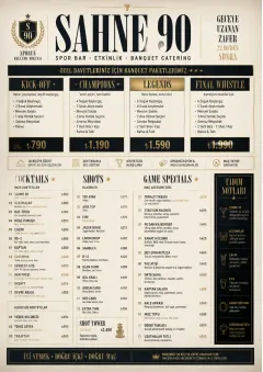 Banquet Catering menu template preview