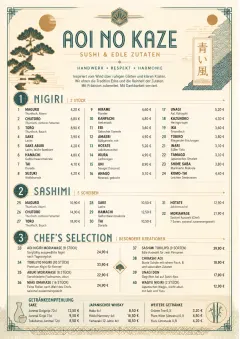 Heritage Tradition menu template preview