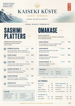 Fine Regional menu template preview