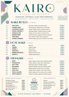 Modern Fusion menu template preview