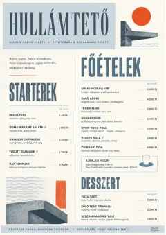 Chef Carte Brève menu template preview