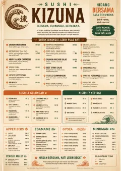 Family Style Feast menu template preview