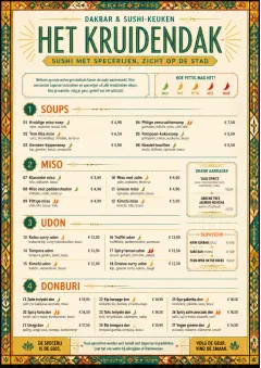 Spice Market Bold menu template preview