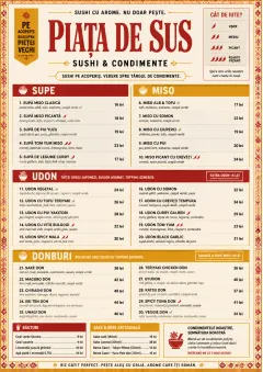 Spice Market Bold menu template preview