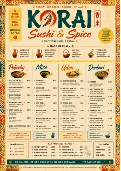Spice Market Bold menu template preview