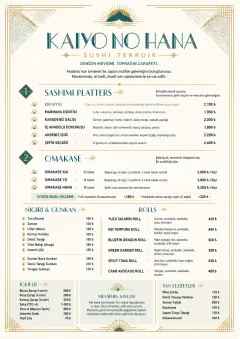 Fine Regional menu template preview