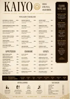 Family Style Feast menu template preview
