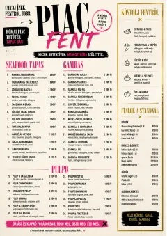 Street Stall Energy menu template preview