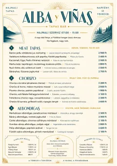 Fine Regional menu template preview