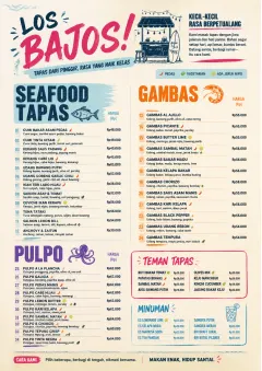 Street Stall Energy menu template preview