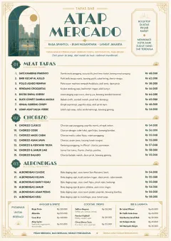 Fine Regional menu template preview