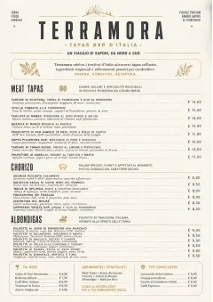 Fine Regional menu template preview
