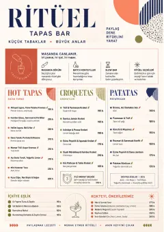 Modern Fusion menu template preview
