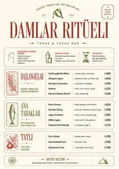 Chef Carte Brève menu template preview