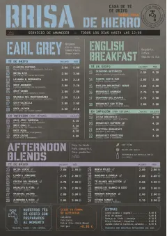 Industrial Craft menu template preview