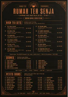 Speakeasy Spirits menu template preview