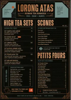 Speakeasy Spirits menu template preview