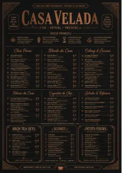 Speakeasy Spirits menu template preview