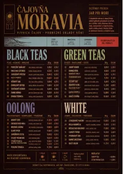 Editorial Cellar menu template preview