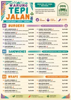 Street Stall Energy menu template preview