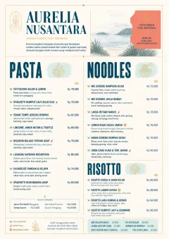 Fine Regional menu template preview