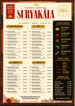 Spice Market Bold menu template preview