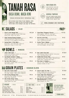 Modern Fusion menu template preview