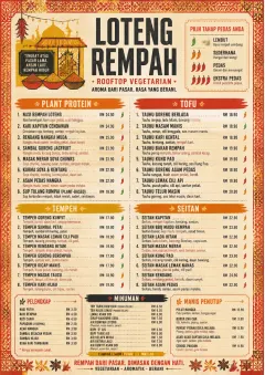 Spice Market Bold menu template preview